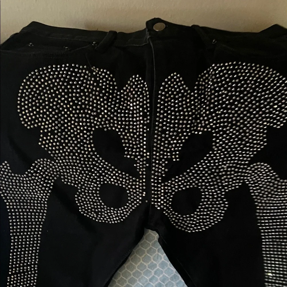 MNML Black Studded Skinny Jeans NWT🔥🔥🔥 - Picture 4 of 5